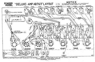 Fender - Deluxe ab763 -Layout Thumbnail