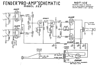Fender - Pro 5e5 -Schematic Thumbnail