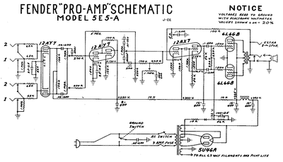 Fender - Pro 5e5a -Schematic Thumbnail