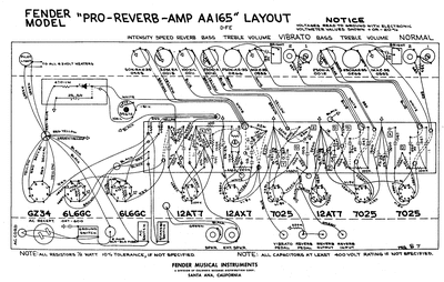 Fender - Pro Reverb aa165 -Layout Thumbnail