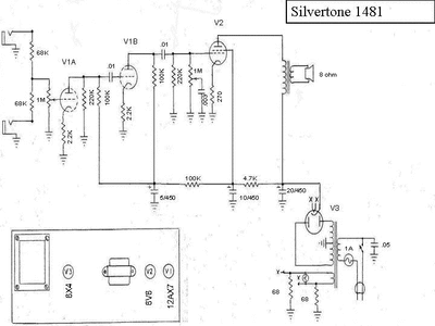Silvertone - Silvertone 1481  Thumbnail