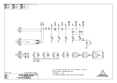 Prowess Amplifiers - Orange - Schematics - AD30 - Power supply