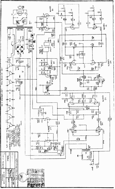 Prowess Amplifiers - Traynor - Schematics - Custom Reverb Ysr 1 - Version 2